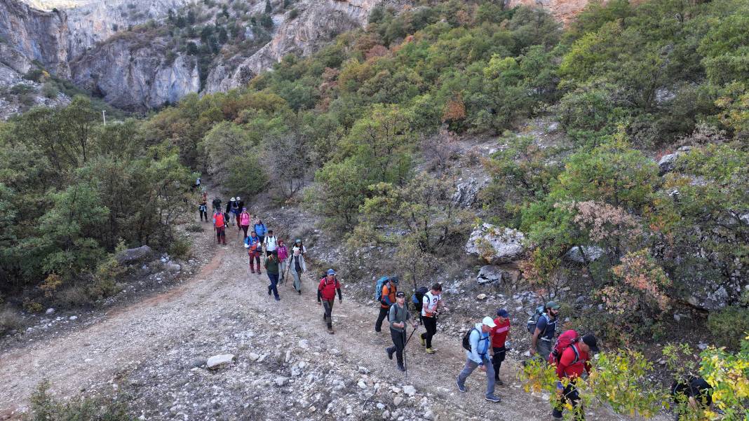 Konya'nın gizli cennetinde 100 kişilik doğa yürüyüşü 3